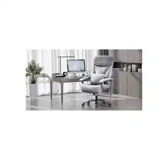 Netto Marken-Discount Happy Home Chefsessel LY006-GRA -Schwarz-Grau Angebot