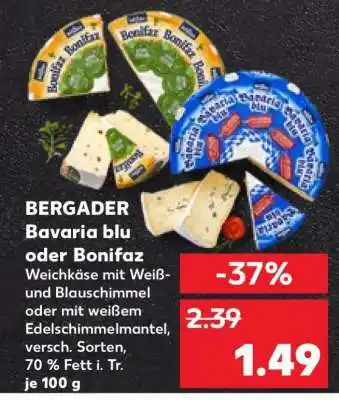 Kaufland BERGADER Bavaria blu oder Bonifaz Angebot