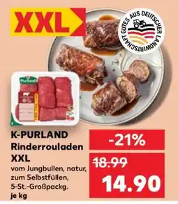 Kaufland K-PURLAND Rinderrouladen XXL Angebot