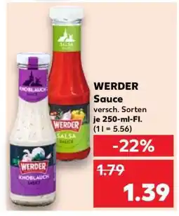 Kaufland Werder Sauce Angebot