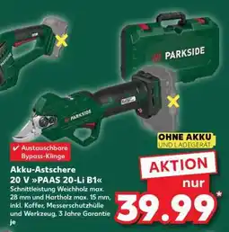 Kaufland Akku-Astschere 20 V PAAS 20-Li B1 Angebot
