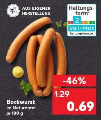 Kaufland Bockwurst Angebot