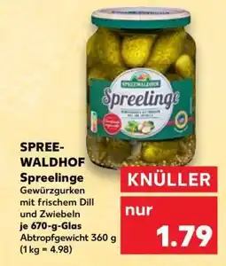 Kaufland Spreewaldhof Spreelinge Angebot