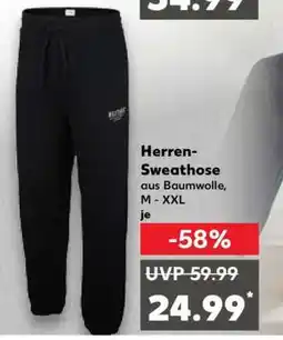 Kaufland Herren- Sweathose Angebot