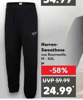 Kaufland Herren- Sweathose Angebot