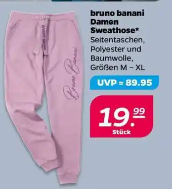 NETTO bruno banani Damen Sweathose Angebot