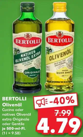 Kaufland BERTOLLI Olivenöl Angebot