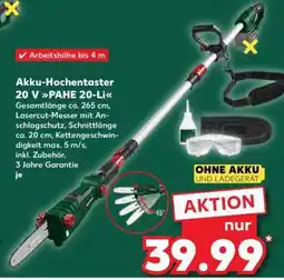 Kaufland Akku-Hochentaster 20 V PAHE 20-Li Angebot