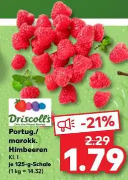 Kaufland Portug./ marokk. Himbeeren Angebot
