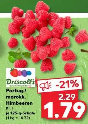 Kaufland Portug./ marokk. Himbeeren Angebot