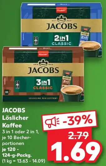 Kaufland JACOBS Löslicher Kaffee Angebot