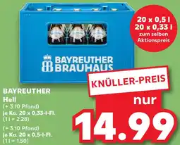 Kaufland BAYREUTHER Hell Angebot