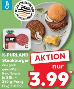 Kaufland K-PURLAND Steakburger Angebot