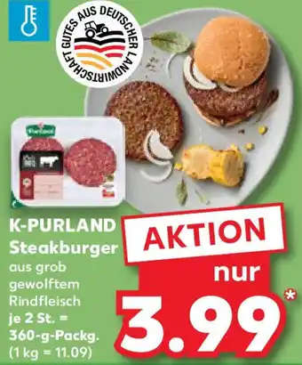 Kaufland K-PURLAND Steakburger Angebot