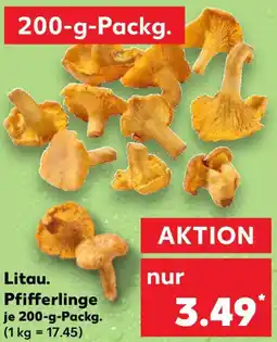 Kaufland Litau. Pfifferlinge Angebot