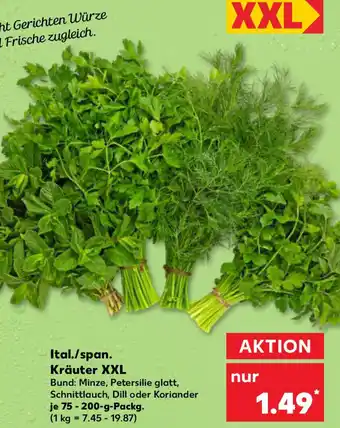 Kaufland Ital./span. Kräuter XXL Angebot