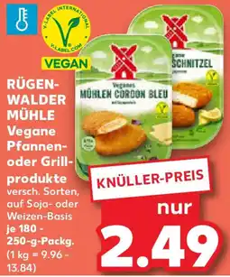 Kaufland RÜGENWALDER MÜHLE Vegane Pfannen oder Grillprodukte Angebot