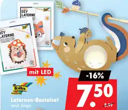 Mäc Geiz folia Laternen-Bastelset Angebot