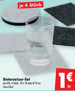Mäc Geiz Untersetzer-Set Angebot
