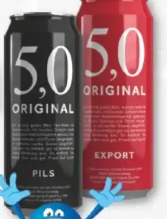 trinkgut Oettinger 5,0 Original Pils Angebot