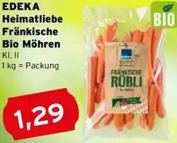 CAP Markt EDEKA Heimatliebe Fränkische Bio Möhren Angebot