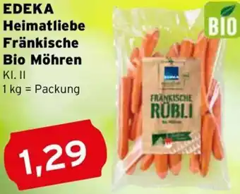 CAP Markt EDEKA Heimatliebe Fränkische Bio Möhren Angebot
