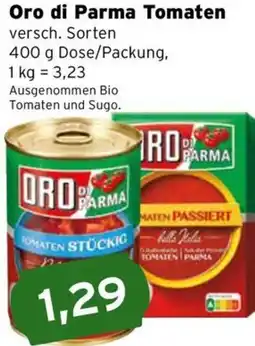 CAP Markt Oro di Parma Tomaten Angebot