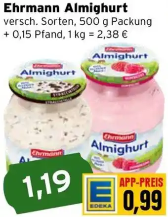 CAP Markt Ehrmann Almighurt Angebot