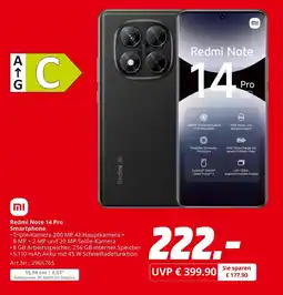 MediaMarkt Mi redmi note 14 pro smartphone Angebot
