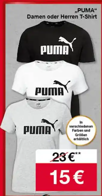 Woolworth Puma damen oder herren t-shirt Angebot