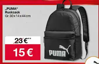 Woolworth Puma rucksack Angebot