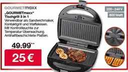 Woolworth Gourmetmaxx tischgrill 3 in 1 Angebot