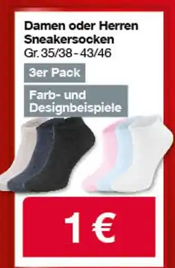 Woolworth Damen oder herren sneakersocken Angebot