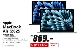 MediaMarkt Apple macbook air (2025) Angebot