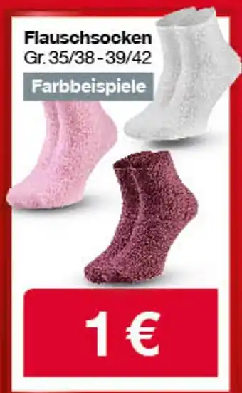 Woolworth Flauschsocken Angebot