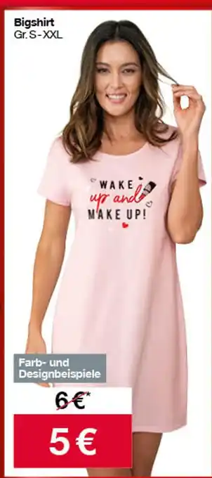 Woolworth Bigshirt Angebot