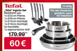 Woolworth Tefal ingenio set Angebot