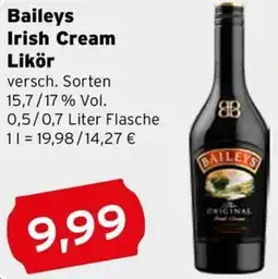 CAP Markt Baileys Irish Cream Likör Angebot