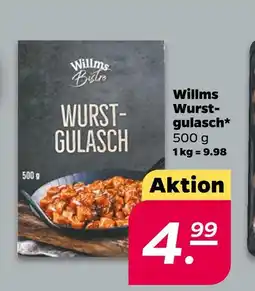 NETTO Willms bistro wurstgulasch Angebot