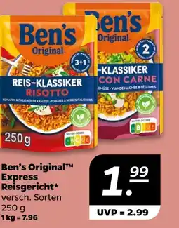 NETTO Ben's original reisgericht Angebot