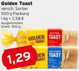 CAP Markt Golden Toast Angebot