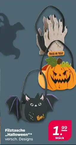 NETTO Filztasche halloween Angebot