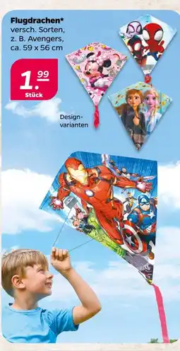 NETTO Flugdrachen avengers Angebot