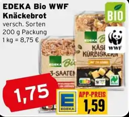 CAP Markt EDEKA Bio WWF Knäckebrot Angebot
