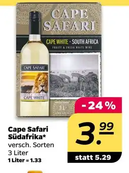 NETTO Cape safari cape white Angebot