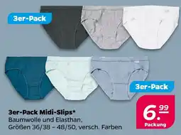 NETTO 3er-pack midi-slips Angebot