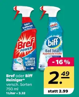 NETTO Bref oder biff reiniger Angebot