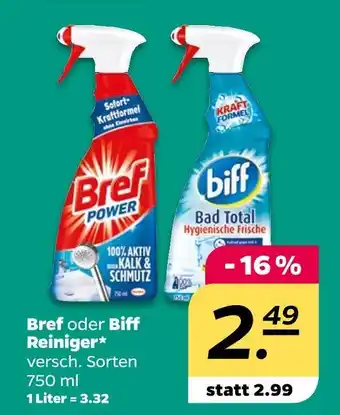 NETTO Bref oder biff reiniger Angebot