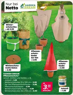 NETTO Garden dream winterschutzvlies Angebot