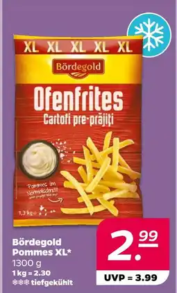 NETTO Bördegold pommes xl Angebot